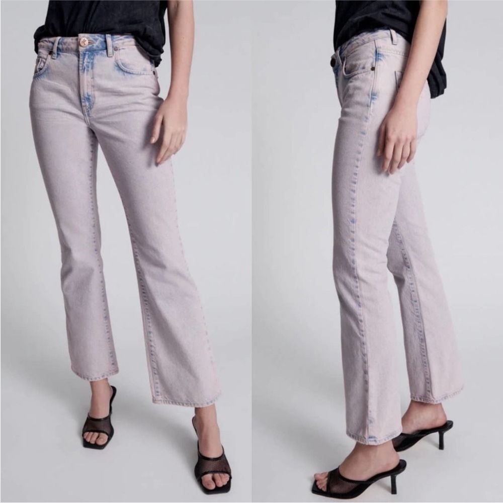 ONE TEASPOON Charlie Flares Pink Haze Jeans - 30